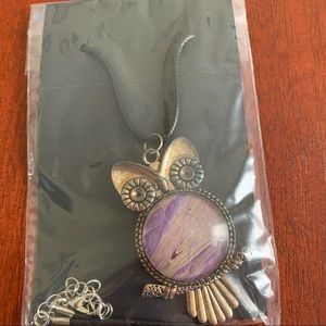 2/$20 ONE OF A KIND owl pendant necklace